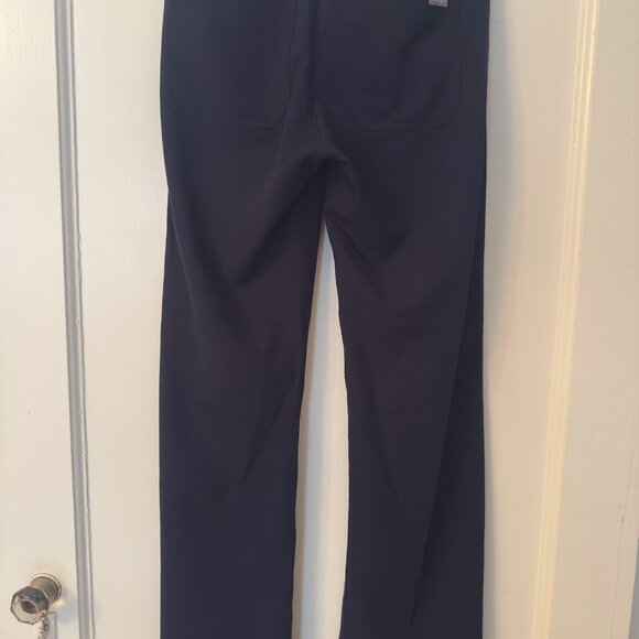 Navy XS Tall Livingston Basic Scrub Pants - Picture 3 of 4